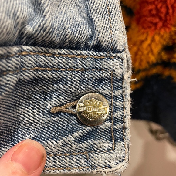 Handmade vintage Pendleton sherpa blanket jacket os - Picture 6 of 7